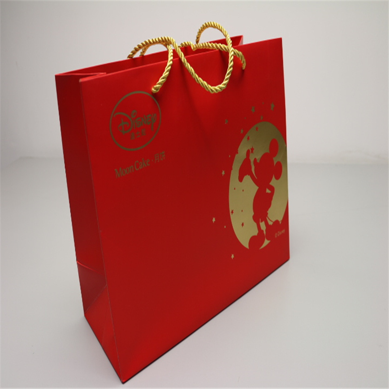 Giant Hope Disney Red Moon Cake Packaging Paper Bag