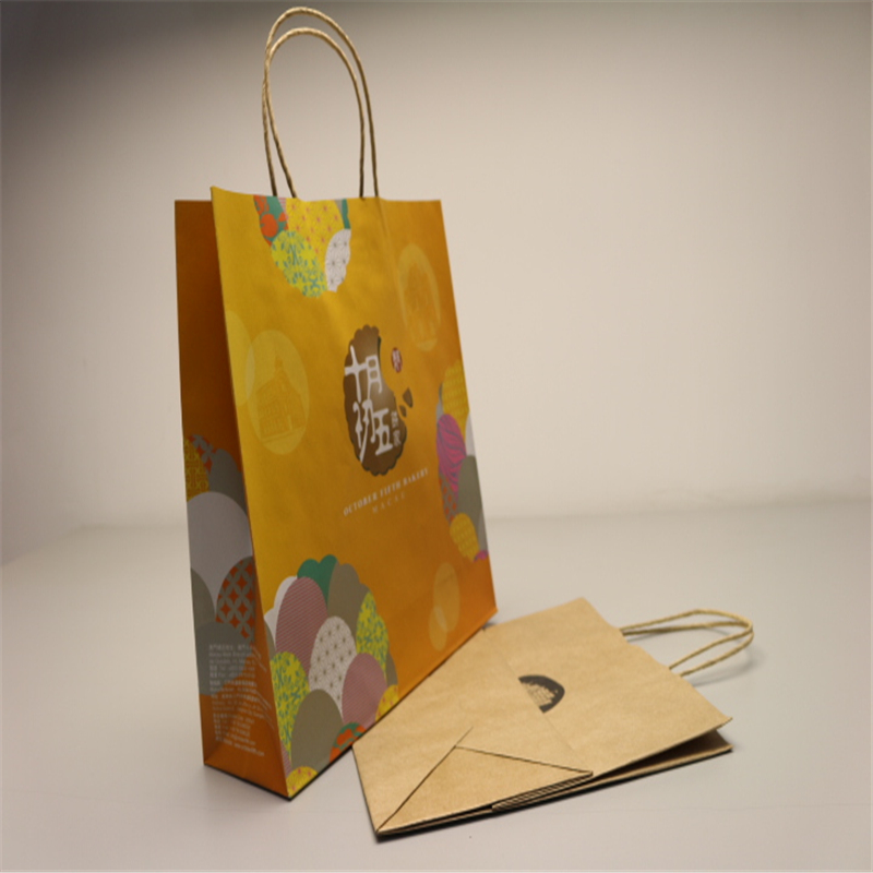 Giant Hope Craft Paper Packaging Paper Bag with Craft Paper Handle